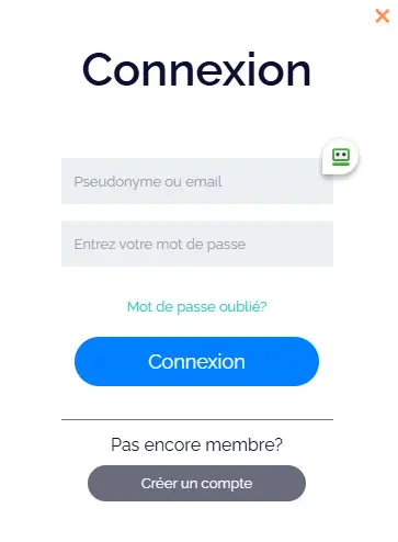 Connexion des membres du NYX BETS CASINO